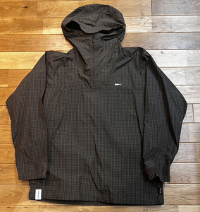 DESCENDANT BAIT NYLON JACKET 美品 アノラックパーカー CORDURA FABRIC COLOR:BROWN CHECK SIZE:2 PRICE:38,500円(税込)