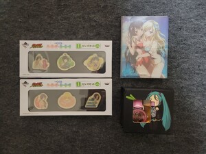 【 まとめ売り 】 一番くじ 化物語 バケモノガタリ 偽物語 ニセモノガタリ ピンズセット 初音ミク 腕時計 ピンク 僕は友達が少ない