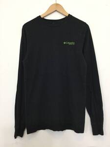 Columbia コロンビア PFG バックプリント コットン長袖Tシャツ ロンT メンズS 【良品、色落ちあり】