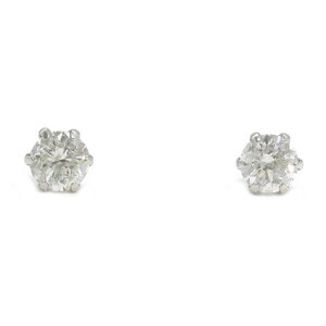 ジュエリー ダイヤモンド ピアス ブランドオフ JEWELRY Pt900プラチナ ピアス PT900 中古 レディース