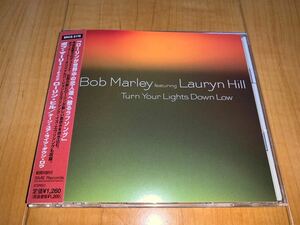 【国内盤帯付きシングルCD】Bob Marley featuring Lauryn Hill / ボブ・マーリー feat ローリン・ヒル / Turn Your Lights Down Low