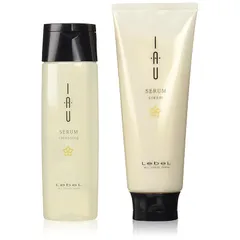 ルベル イオ セラム クレンジング シャンプー 200mL & クリーム トリートメント 200mL セット Lebel iau SERUM