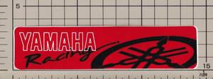 ヤマハ レーシング ステッカー YAMAHA sticker Racing 赤 red レッド