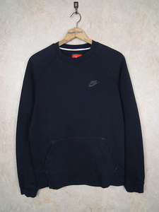 ナイキ テックフリース1.0 クルーネック●ブラック/黒/Sサイズ/スウェット/NIKE TECH FLEECE 1.0 CREW/545164