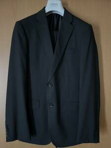 最終値下げ！　サラサラ生地　ARMANI アルマーニ　ブラック　折柄　スーツ　使用回数1回　極美品　