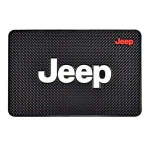 ★定形外送料無料　JEEP　ジープ　携帯電話ホルダー　滑り止め　アクセサリ　ラングラー、グランドチェロキー、コマンダー、レネゲード