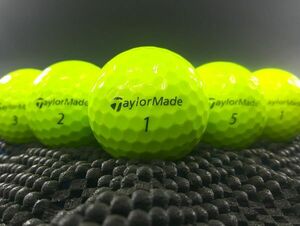 [E0H-01C] Taylormade TP5 2021年モデル イエロー 20球 テーラーメイド ロストボール