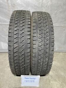 ☆冬タイヤ 良品 205/85R16 117/115L LT BRIDGESTONE BLIZZAK W979 ☆2本セット