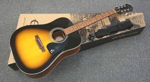 1円～ 【楽器】Epiphone エピフォン DR-100 VS アコースティックギター 極美品 ほぼ未使用 　