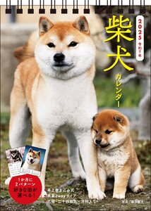 【S3】　2025　柴犬カレンダー　卓上書き込み式［B6タテ] (永岡書店のカレンダー)