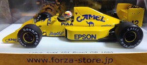 forza特注 スパークモデル 限定383台/500台 1/43 ロータス・101・ジャッド 1989年 ブラジルGP 中嶋悟 spark/forza Lotus・Judd S.Nakajima