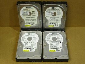 ▽Western Digital WD1600YS WD1600JS 160GB SATA 7200rpm 3.5型 内蔵HDD 4台 中古