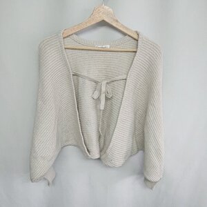 ◇ natural couture ナチュラルクチュール 長袖 ニットトップス サイズF グレージュ レディース E