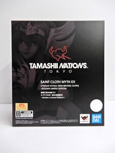 065Z338★【未開封品】BANDAI/バンダイ 聖闘士聖衣神話EX キグナス氷河 (新生青銅聖衣) ～GOLDEN LIMITED EDITION～