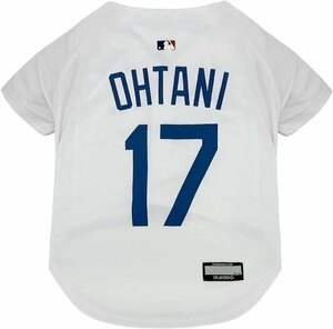 【XSサイズ】MLBオフィシャル 大谷翔平 ネーム入 ロサンゼルスドジャース ユニフォーム ペット用 LA Dodgers Dog&Cat Mesh Jersey