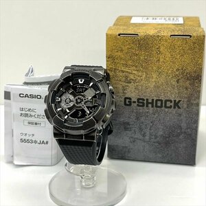 CASIO カシオ G-SHOCK Gショック STEAMPUNK スチームパンク GM-110VB-1AJR 5553 メタルカバード エイジド加工 メンズQZ腕時計 箱 保証 美品