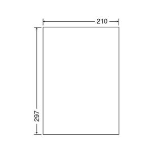 【新品】東洋印刷 ナナクリエイトマルチタイプラベル A4 ノーカット CL-7 1箱(500シート：100シート×5冊)