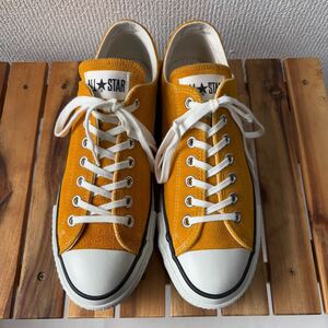 日本製 CONVERSE スウェード オールスター 8 1/2 コンバース ゴールド