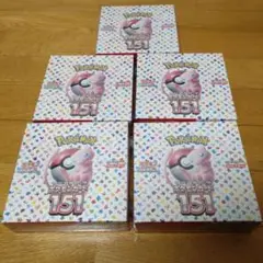 ポケモンカード 151 BOX