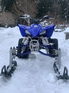 希少！YAMAHA4輪バギーatv 二駆雪用キャタピラスキーセット