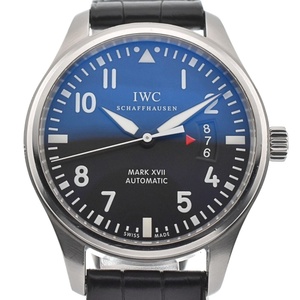 IWC SCHAFFHAUSEN IW326501 パイロットウォッチ マーク XVII 自動巻き メンズ 良品 内箱・保証書付き I#133819