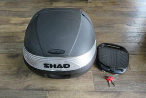 SHAD トップケース リアBOX　SH29　ベース・鍵２本付き