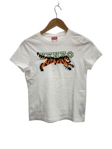 KENZO◆Tシャツ/XS/コットン/WHT/fd52ts0124sg