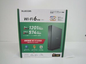 〇　ELECOM　Wi-Fi6対応　Wi-Fi　ギガビットルーター　WRC-X1800SA-B　未開封