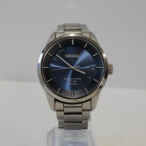 SEIKO スピリット SBTM209 メンズ腕時計 USED品 ソーラー 電波 7B24-0BB0 コンフォテックスチタン 完動品 中古 X5561