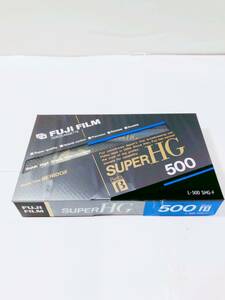 貴重　FUJI FILM ベータ Beta　ビデオテープ　SUPER　HG　５００