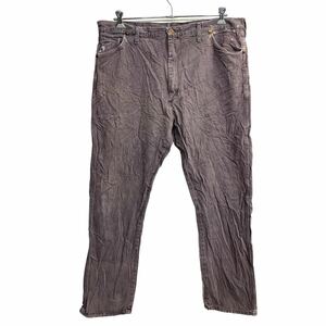 Wrangler カウボーイ ロングパンツ W41 ビッグサイズ グレー USA製 古着卸 アメリカ仕入 2312-1021