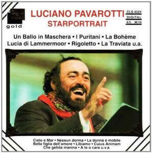 Starportrait　Pavarotti, Luciano (アーティスト) 　輸入盤CD