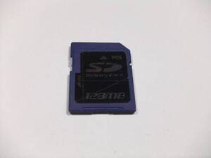 SDカード 128MB フォーマット済み 1枚 動作品 PQI