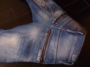 G-STAR RAW♪NEW RILEY 3D LOOSE TAPERED♪ジースター♪立体裁断♪傑作♪W29 L32