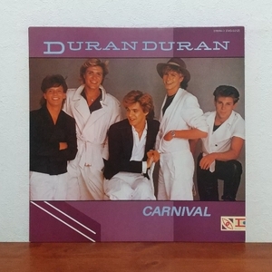 LP/ デュラン・デュラン☆DURAN DURAN「カーニバル / CARNIVAL」歌詞カード付 / リオ　ハングリー・ライク・ザ・ウルフ