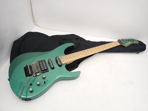 【弦交換済】Fernandes フェルナンデス エレキギター ストラト Sustainer サスティナー ソフトケース付 ∽ 70B02-2