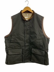 KAPTAIN SUNSHINE◆Over Vest/ベスト/40/コットン/BLK/無地/KS23FJK18