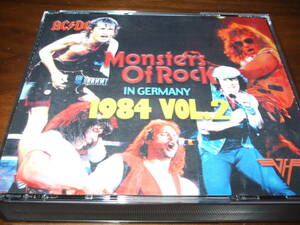 Van Halen AC/DC《 Monsters of Rock 84 Vol 2 》★ライブ4枚組