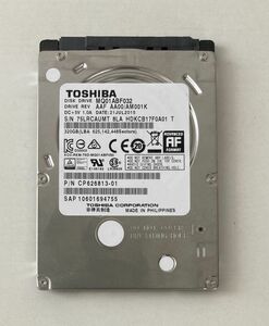 320GB HDD SATA 2.5インチHDD 東芝 MQ01ABF032 ハードディスクドライブ