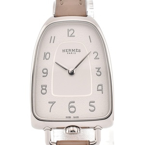 エルメス HERMES GA1.210 ギャロップ ドゥ エルメスGM クォーツ レディース 良品 M#134376