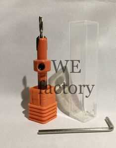 WE factory 皿取り錐ドリルビット ドリル径2.8mm皿径8mm 1本