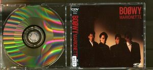 #4194 中古CDV ※歌詞カード難あり BOOWY MARIONETTE CTV24-101