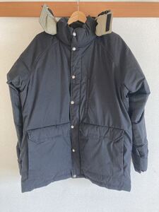 アメリカ製 THE NORTH FACE ノースフェイス ダウンジャケット 茶色ロゴ 1980年代製 ビンテージ