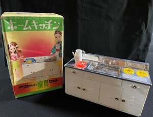 ｊ∞6　ニューリカちゃんの白い白い家具セット　ホームキッチン　タカラ　おもちゃ　レトロ　当時物　現状品/B53