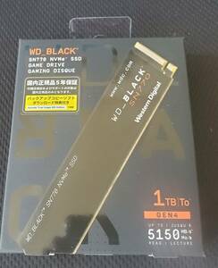 a-774 a775 Western Digital WDS100T3X0E M.2 NVMe 内蔵SSD 1TB WD_BLACK SN770 NVMe SSD