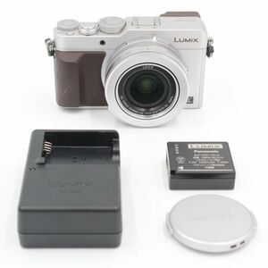 ショット数2889回。★美品★ PANASONIC パナソニック LUMIX DMC-LX100-S シルバー