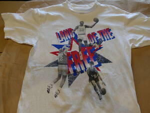 1992　Vintage NIKE T-shirts　USA Dream Team 【LAND OF THE FREE】　銀タグ　米国製　size　XL 　