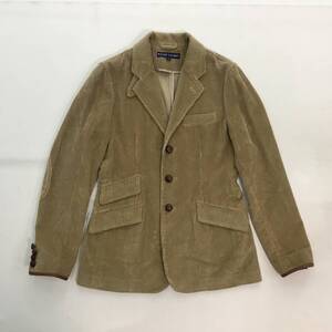 ■RALPH LAUREN ラルフローレン テーラードジャケット 11 レディース コーデュロイ クルミボタン コットン100％ インパクト21 0.72kg