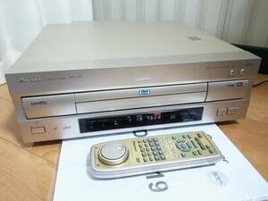 パイオニア　ＤＶＤ／ＬＤプレーヤー　ＤＶＬ－９１９　リモコン取説付　２００４年製