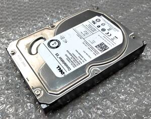 【中古パーツ】 3.5インチ DELL ST1000NM0001 7.2K SAS 1000GB HDD 正常品 1台■ SAS 2052